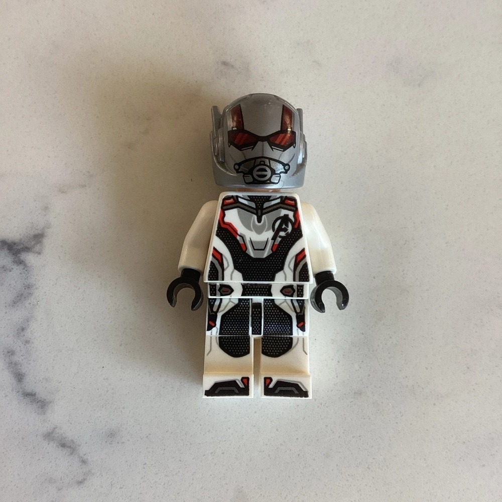 LEGO Marvel Ant-Man Minifigure 76124 White Avengers Endgame Jumpsuit sh563 Scott